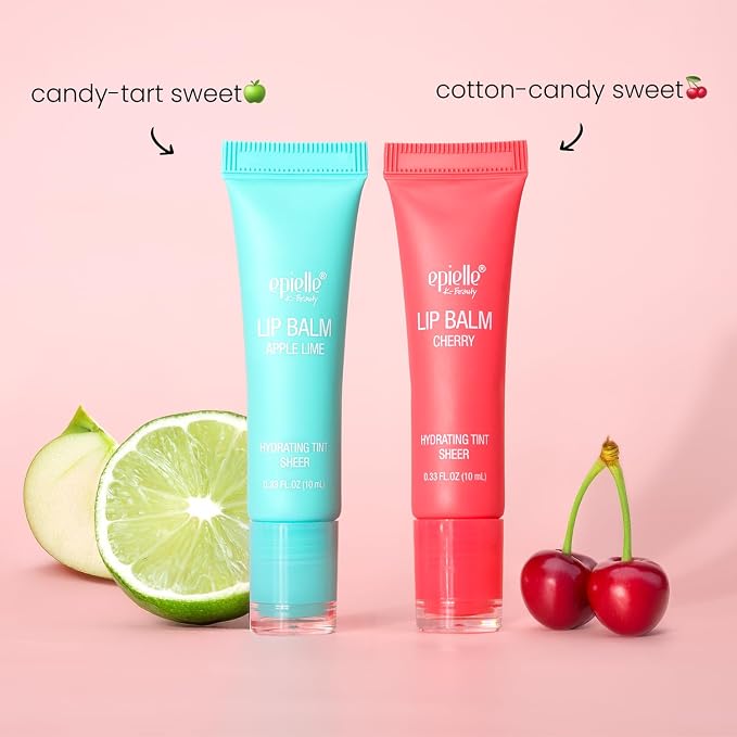 Apple Lime Cherry Balm Duo