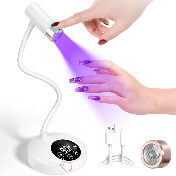 BB-White Gooseneck UV LED Nail Lamp