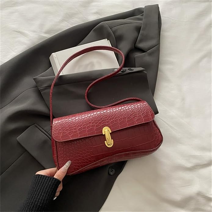 Crocodile Pattern - Red