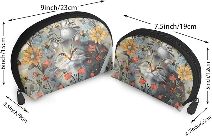 Funny Cats and Flowers