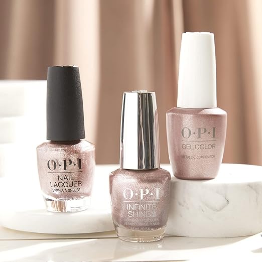 Metallic Composition | Sheer Light Pink Metallic