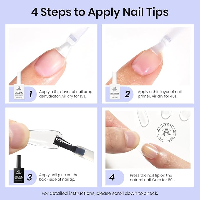 A-Nail Glue & Prep | 3pcs 10ml