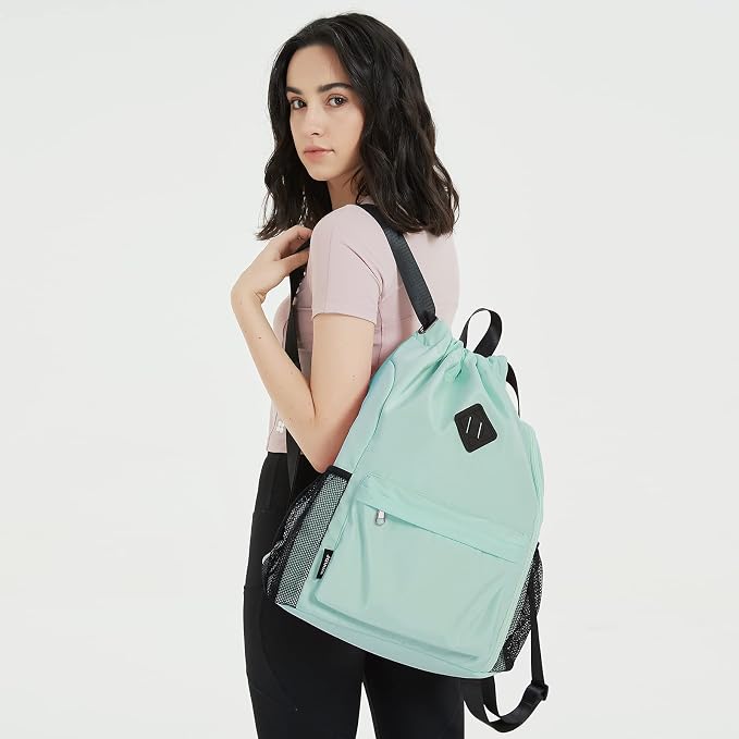 L, Mint Green