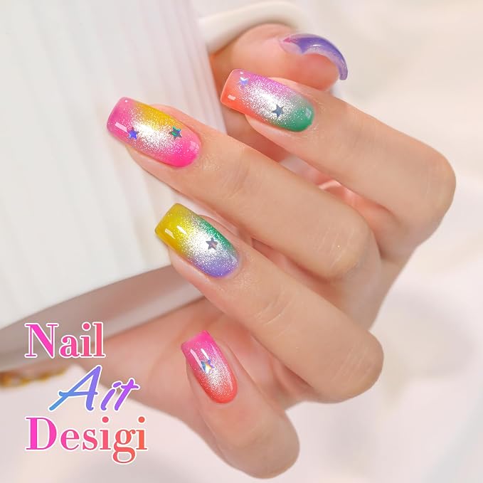 Glaze Neon Purple Blue