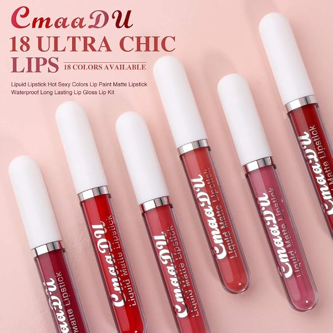 Dark Red 18 Colors