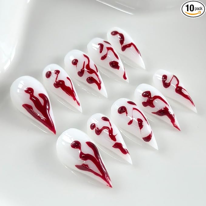 bloodstain white