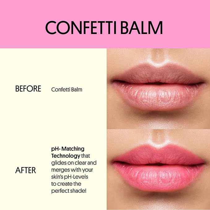 Set-Lavender Confetti Balm & Rosé Glimmer Balm