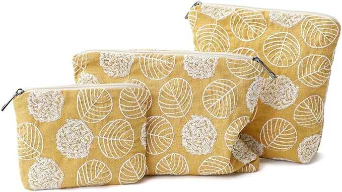 YellowLeafEmbroidered/Cotton