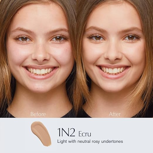 1N2 Ecru - Light with neutral rosy undertones