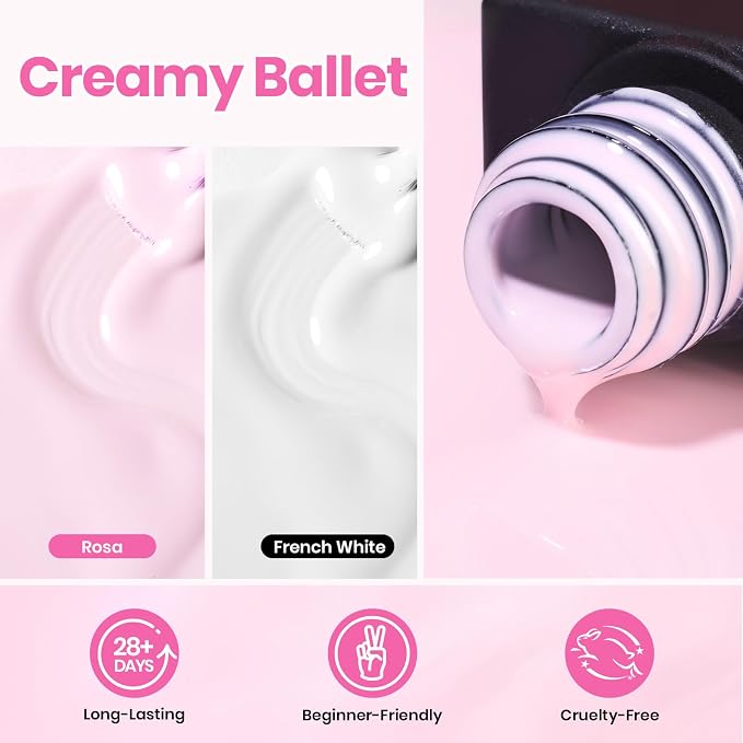 2 Color-White and Pink