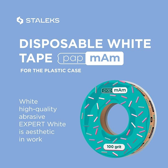 Glueless Abrasive Tape (Papmam) Spare Block, 100 Grit