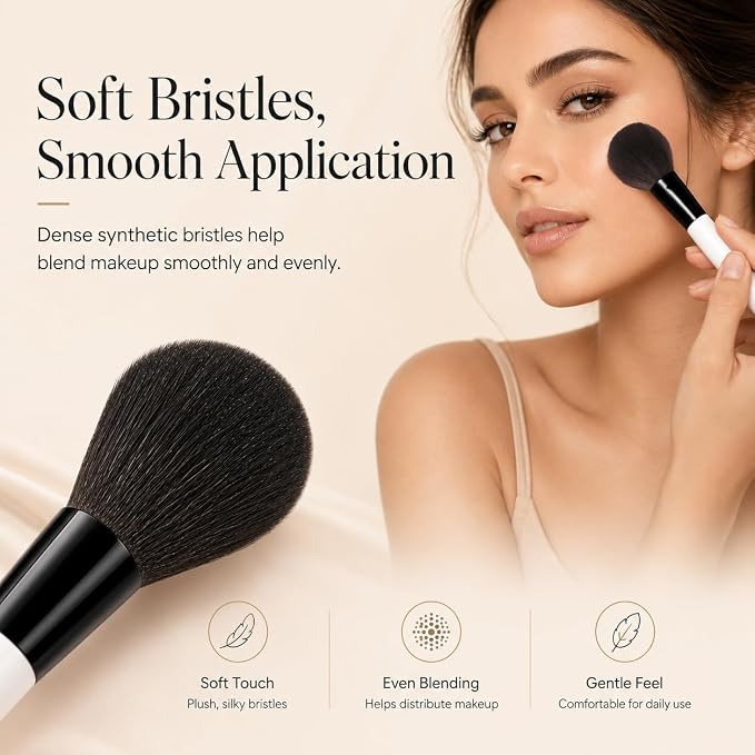 White Makeup Brush Set 13PCS