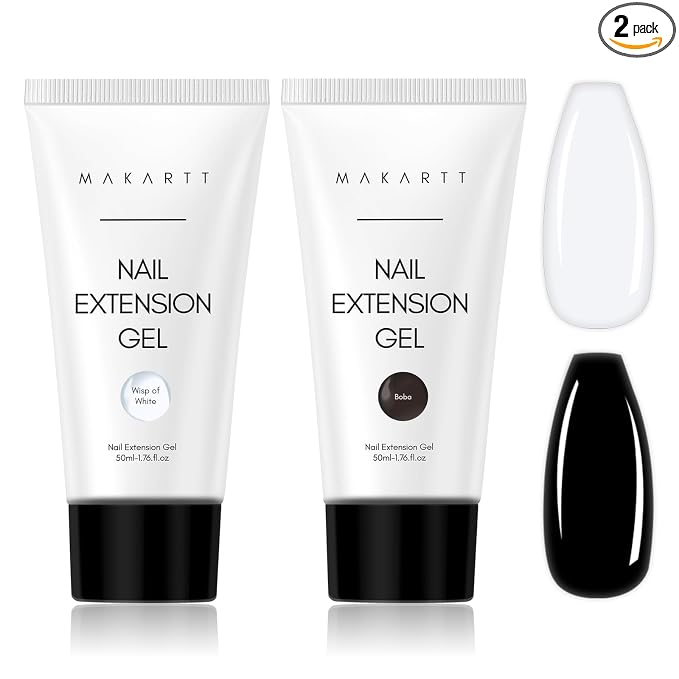 2 Colors Black and Milky White