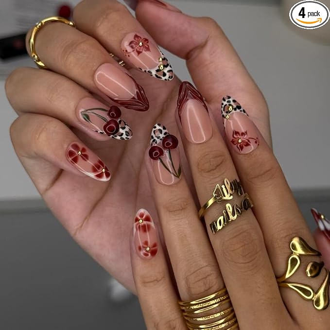 Cherries Leopard