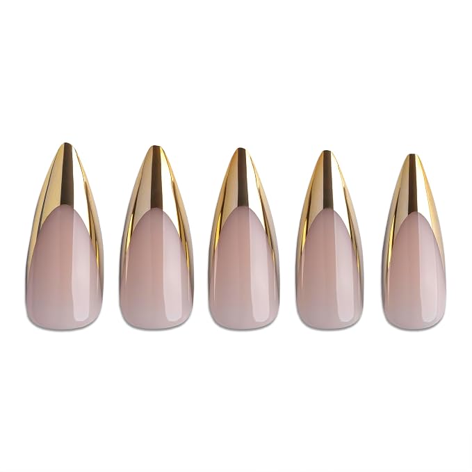 Gold Chrome Stiletto
