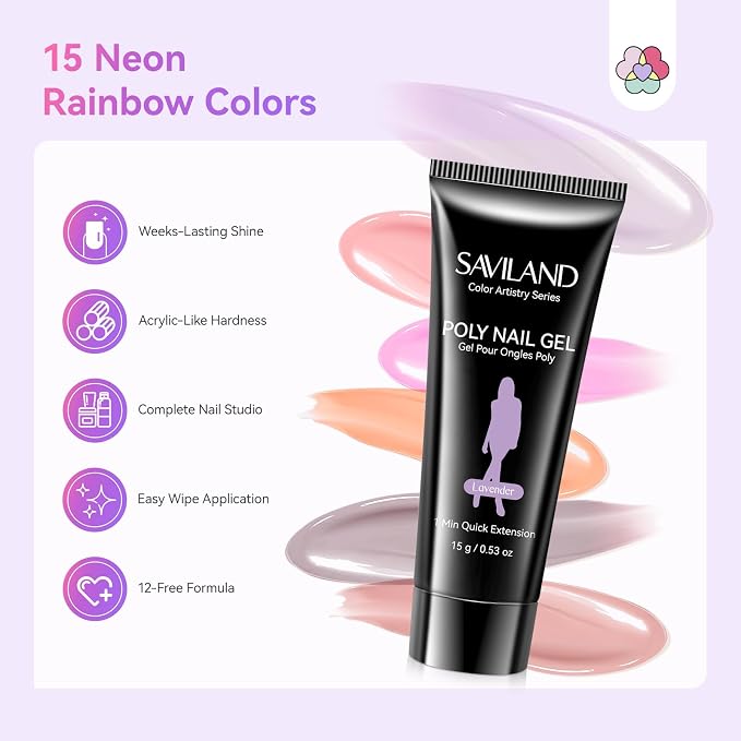 2-15 Colors Neon Rainbow