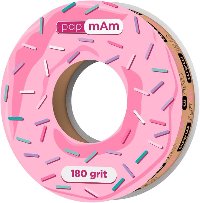 Glueless Abrasive Tape (Papmam) Spare Block, 180 Grit