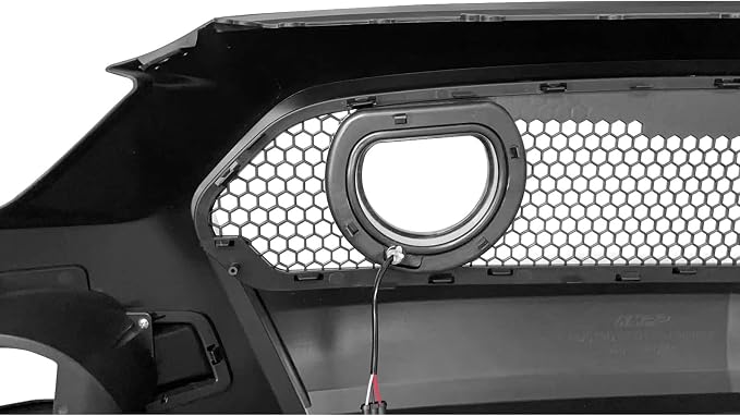 Unpainted Black with LED