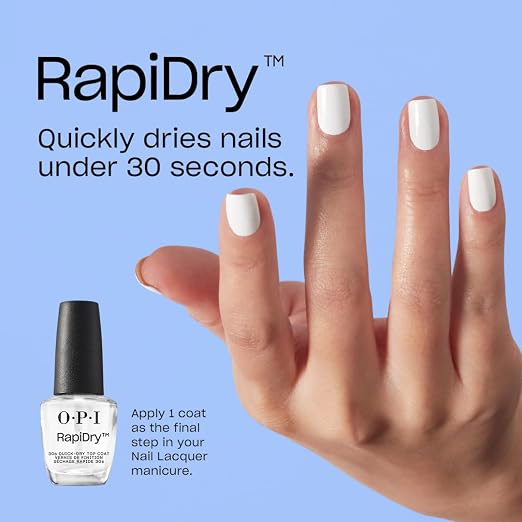 RapiDry Top Coat, Quick-Drying Formula