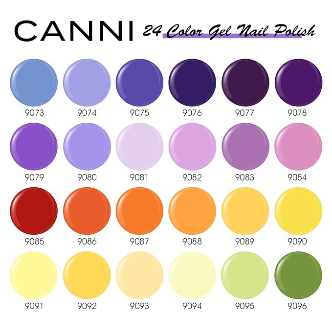 Purple,Yellow,Orange
