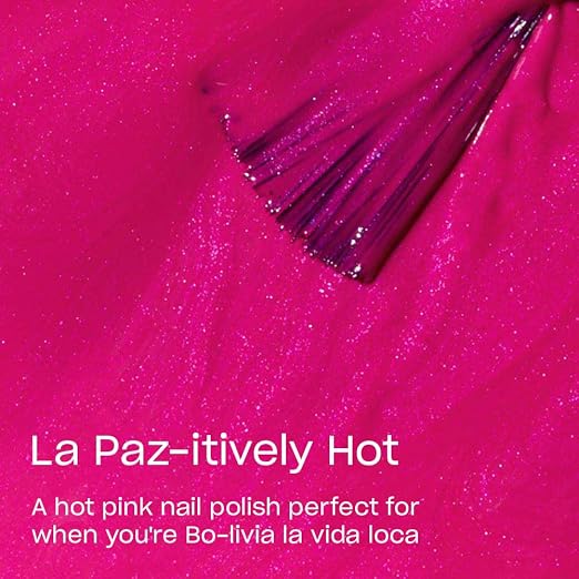 La Paz-itively Hot | Opaque Bright Pink Pearl