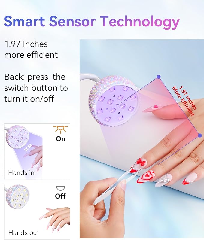 A3-uv nail lamp-Diamond White