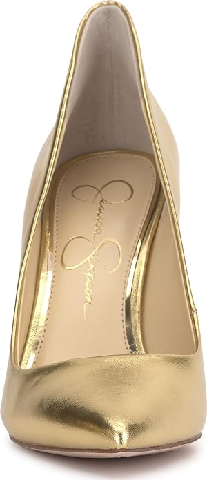 Gold Metallic Nappa Pu