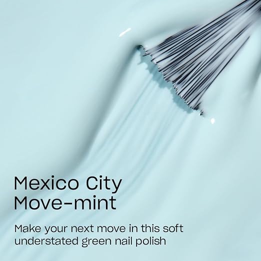 Mexico City Move-mint | Opaque Soft Green