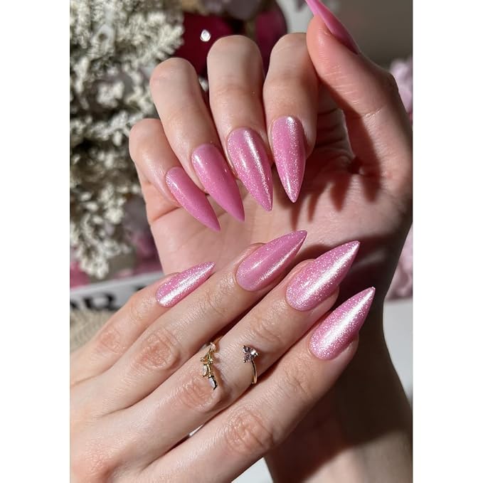 Pink Glitter Stiletto
