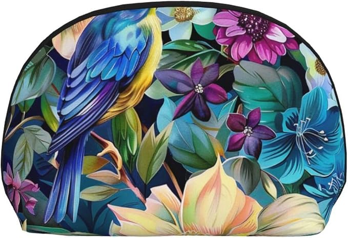 Colorful Flowers Bird