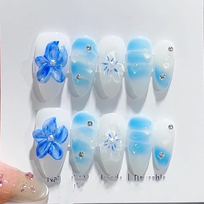 Blue White
