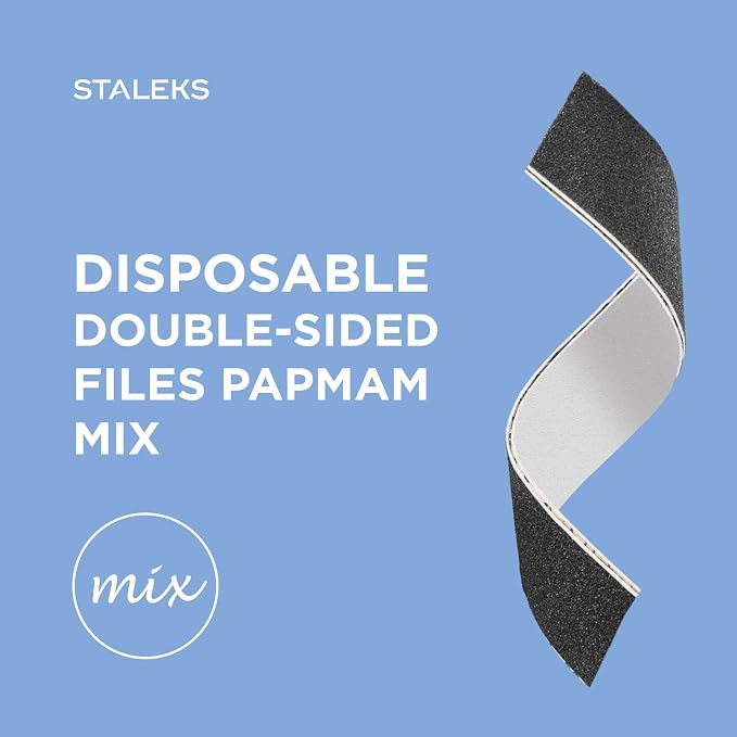 Papmam Mix Glueless Soft Foam Layer Abrasive Covers, 180/240 Grit