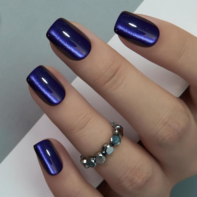 Purple Strip Cat Eye