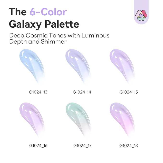 03- 6 Colors Galactic Blue-Violet Shimmer