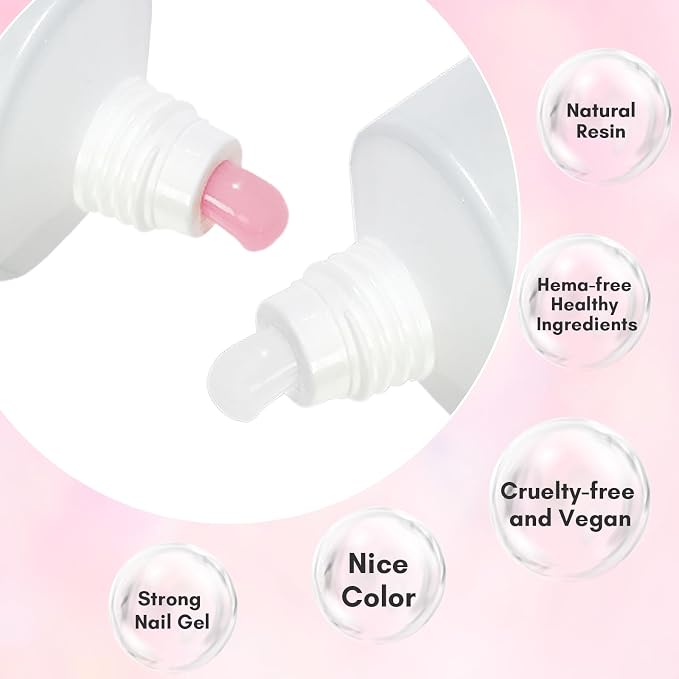 2 Colors White and Pink