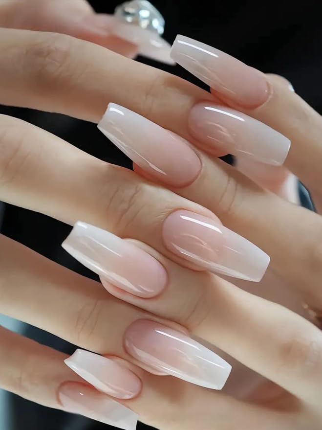 French tip Toe Nail Tips Black