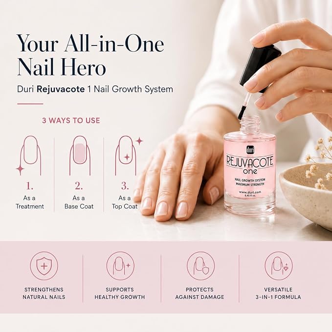 Rejuvacote 1 Original Maximum Strength Nail Growth System