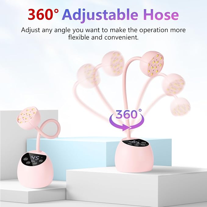 A4-uv nail lamp-Pink