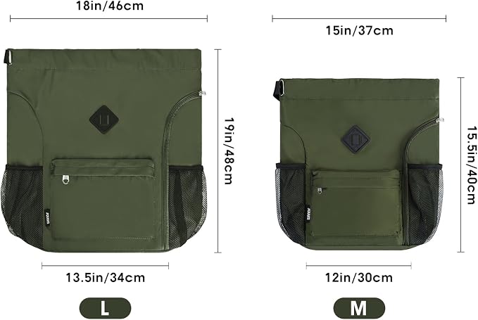 L, Dark Green