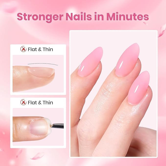 Builder Nail Gel Kit-Blush Charm