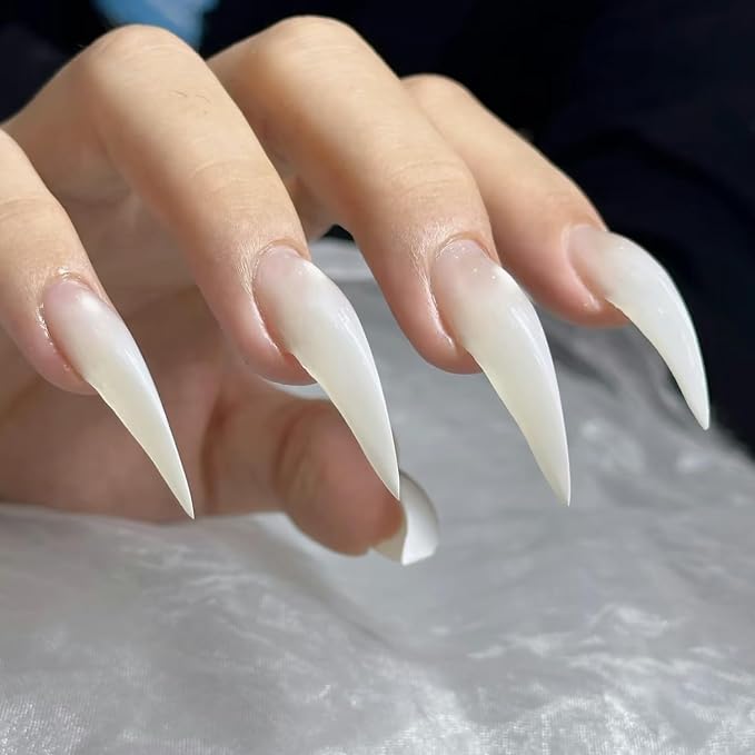 Milky White Long