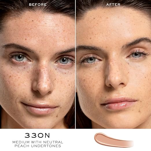 330N: For medium skin with neutral/peach undertones