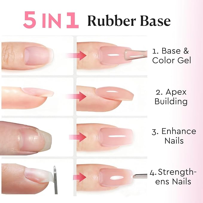 Nude Pink Rubber Base