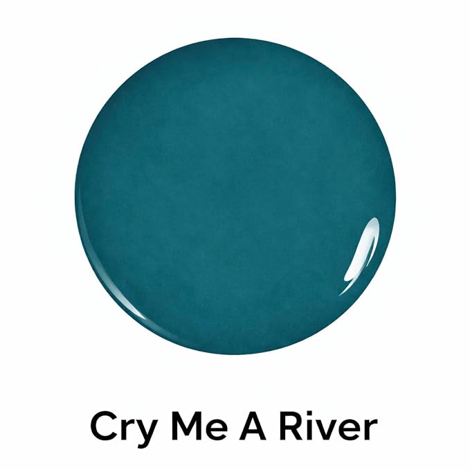 Cry Me A River (Deep Teal Blue)