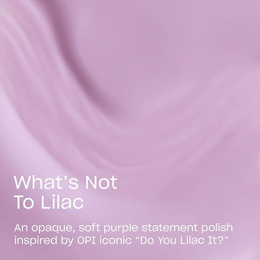 What’s Not to Lilac? | Opaque Medium Cool Purple Lavender Crème