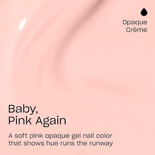 Baby, Pink Again | Opaque Soft Pink