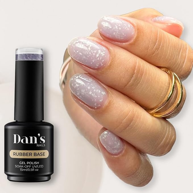 Lavender Silver Flakes
