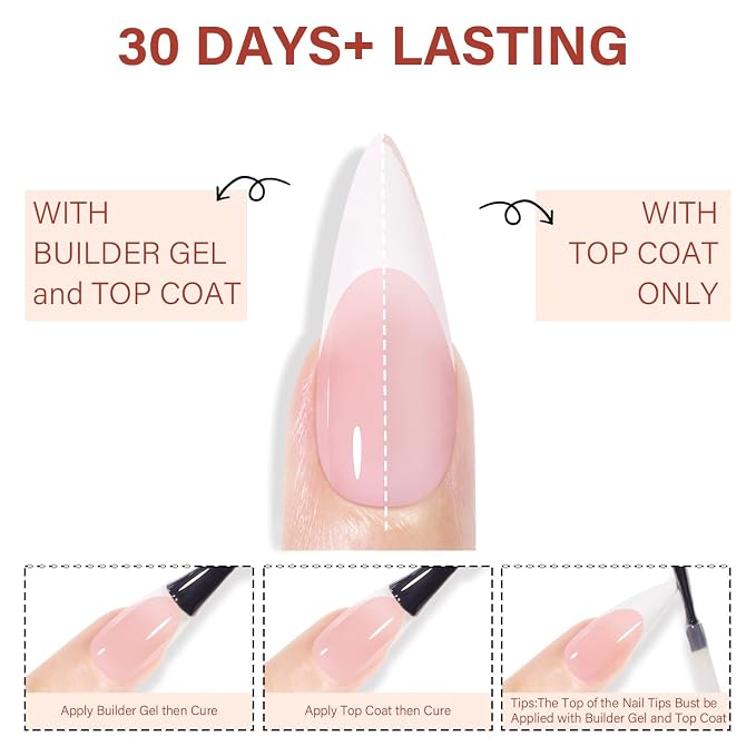Long Almond-Pink