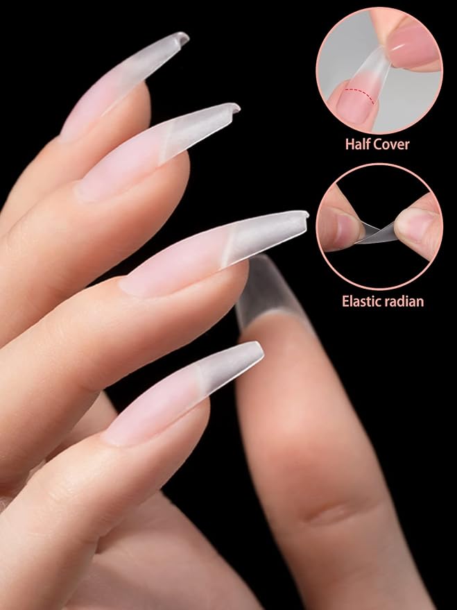 French tip Toe Nail Tips Black