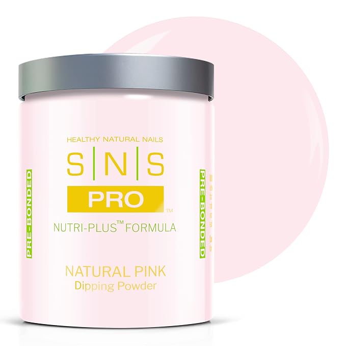 Natural Pink Glitter Dip Powder F4